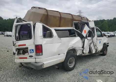1998 Ford Econoline E350 Super Duty from USA, damaged, VIN 1FBSS31L5WHA89771